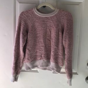 Rag & bone pink merino wool sweater